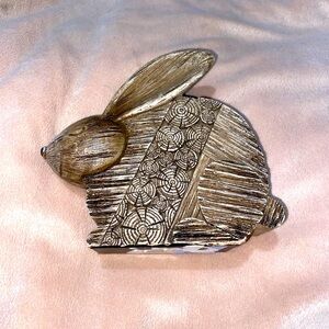 🐰 Bunny Eyes Closed Statue Figurine Home Decor Table Decoration